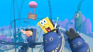 Roller Coaster in Bikini Bottom spongebob [upl. by Selfridge]