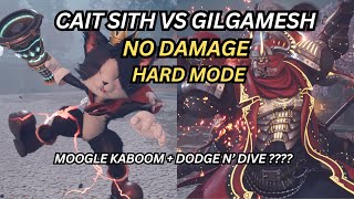 FFVII Rebirth Cait Sith Solo Vs Gilgamesh No Damage Hard Mode [upl. by Hayyifas]