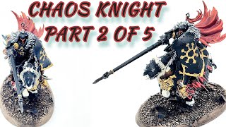 Building Chaos Knights Is Worth The Frustration  Slaves To Darkness Mini Spotlight [upl. by Sirc622]