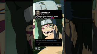 Kankuro Vs Misumi 😱 Kankuro Use Puppat Jutsu 😈👹 naruto anime [upl. by Je]