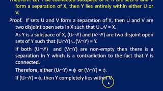 Topology Lecture 17 Connected Spaces [upl. by Enyamrahc455]