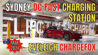 SYDNEY DC FAST CHARGING STATIONS March 2021 Chargefox Mirvac Eveleigh [upl. by Priscilla211]