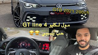 Jessaie la Golf 8 GTD 2021 200ch en Algérie 🇩🇿  محبوبة الجزائريين اقوى غولف ديازال فالتاريخ [upl. by Aniarrol]