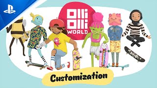 OlliOlli World  Customization Trailer  PS5 PS4 [upl. by Palua]