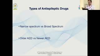 Choosing The Right Antiepileptics in Office Practice  Dr Nandakumar [upl. by Edelman]