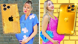 CRAZY SITUATIONS WHEN YOURE PREGNANT  FUNNY PREGNANCY SITUATIONS BY CRAFTY HYPE PlUS [upl. by Edholm]