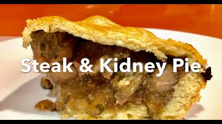 STEAK amp KIDNEY PIE  Grandmas recipe [upl. by Marashio]