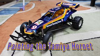 Painting the Tamiya Hornet [upl. by Ramedlav749]