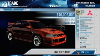 Make 5 mil easy with TDU database editor  Test Drive Unlimited Platinum [upl. by Einaffyt262]