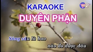 Duyên Phận  KARAOKE HD  Beat Hay [upl. by Bartholemy]