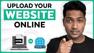 How to Upload Your Website To The Internet 🌐  2024 [upl. by Baniez]