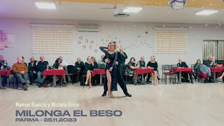 TANGO HUB 004  Manuel Bianchi y Michela Elicio  Milonga El Beso Parma  25112023 [upl. by Burton]