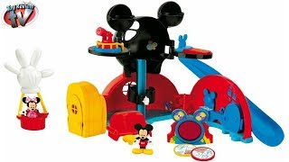 MICKEY MOUSE CLUBHOUSE Playset Disney Junior Toys Unboxing Video by Toy Review TV [upl. by Blake58]