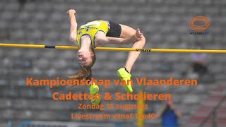 Kampioenschap van Vlaanderen Cadetten en Scholieren 2021 [upl. by Ilehs780]