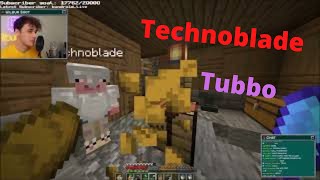 Wilbur Technoblade Tubbo Vibing on Origin SMP [upl. by Salocin]