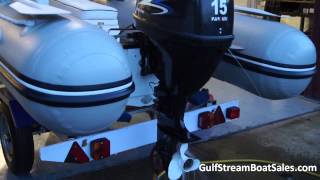 Parsun 15HP Outboard Engine Test  GulfStream Boat Sales [upl. by Nelleus]