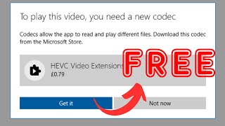 HEVC Video Extensions Free Download Windows 11 [upl. by Kuebbing]