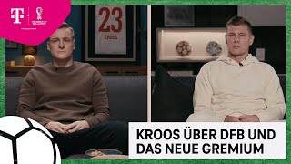 Toni Kroos quotJeder der mal Erfolg hatte tut dem DFB gutquot  FIFA WM 2022  MAGENTA TV [upl. by Akinirt]