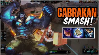 CABRAKAN IS THE NEW SOLO META IN SMITE [upl. by Anerb]