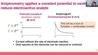 Ch 32a หลักการของเทคนิค Amperometry [upl. by Ademordna]