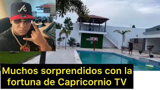 Muchos sorprendidos con la fortuna del YouTuber Capricornio TV en solo 4 años [upl. by Essilrahc]