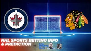 Winnipeg Jets VS Chicago Blackhawks  NHL Betting Info For 11124 [upl. by Enrol]