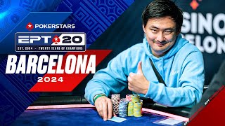 €5300 Main Event  DAY 5  EPT Barcelona 2024 [upl. by Oecam]