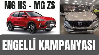 MGnin Tüm Suv Otomobillerinde Müthiş Engelli Kampanyası  Bayi İncelemesi  HS  ZS  MG 4 [upl. by Agata485]