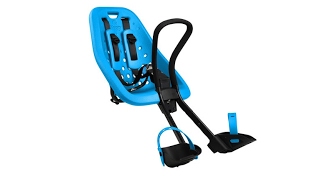 Child bike seat  Thule Yepp Mini [upl. by Ecydnak]