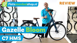 Gazelle Bloom C7 HMS  Fietsvoordeelshopnl Product Review [upl. by Noiraa245]