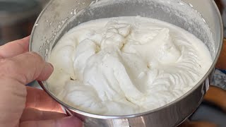 LA CRÈME CHANTILLY  FRENCH WHIPPED CREAM VIDEO 55 [upl. by Suollecram]