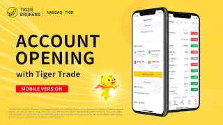 Tiger Trade APP  Account Opening  Tiger Brokers [upl. by Orlina]