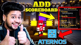 How To Add Scoreboard In Minecraft Aternos Server  How To Add Scoreboard In Aternos Server [upl. by Sonnie]