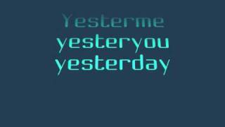 YESTERME YESTERYOU YESTERDAY  STEVIE WONDER [upl. by Hanahsuar]