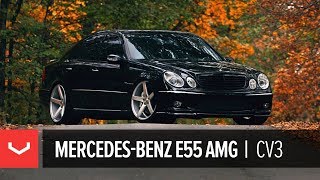 Mercedes Benz E55 AMG on 20quot Vossen VVSCV3 Concave Wheels  Rims [upl. by Artie600]