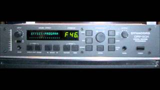 Dynacord DRP 20 Reverb Demo Part 1 [upl. by Pauletta]