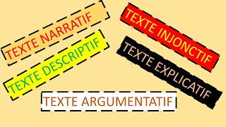 Exemples des types de textes Tronc commun [upl. by Yvi873]