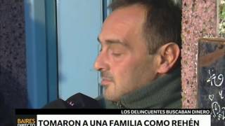 Le amputaron un dedo en un robo habla el hijo de la víctima –Telefe Noticias [upl. by Eelyma457]