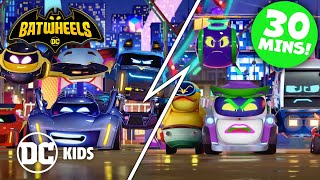 Batwheels  Heroes vs Villains  dckids [upl. by Ymirej124]