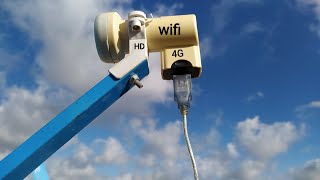 My latest invention is to turn a dish shower LNB into the future of very remote WiFi networks [upl. by Shoshana]