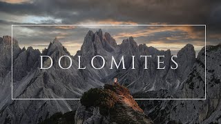 DOLOMITES  Cinematic travel film  Mavic Air 2 [upl. by Emerick]