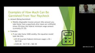 Garnishment 101  Information You Can Use [upl. by Ziegler]