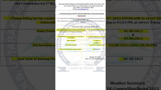 Uttrakhand Neet UG Counselling  Neet Counselling Updates [upl. by Modern]