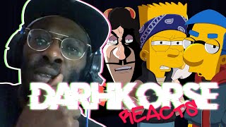 Darhkorse Reacts Ep1  Captain Hook Bart Simpson amp Milhouse  FITS [upl. by Annaierb849]