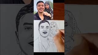 pencil sketch drawing art Ayesha umair ayeshaumair music love beach ayesha ayeshasana [upl. by Irtemed]