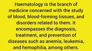 Haematology  science  biology  evs science biology evs wbbseenglishmedium wbboard [upl. by Minier]