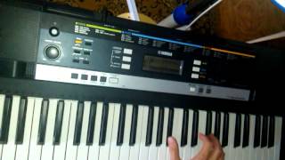 Gershon Kingsley Popcorn Yamaha PSRE243 [upl. by Zared20]