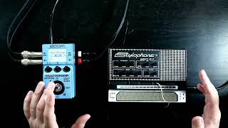 Stylophone Gen X1 Synth Patch amp Effects Pairings [upl. by Norak]