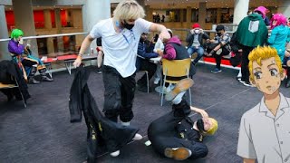 Middle Schoolers GONE WILD  Tokyo Revengers Cosplay  Anime NYC 2021 [upl. by Ginevra]