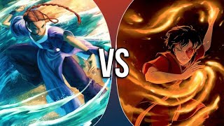 KATARA VS ZUKO FIGHT AVATAR THE LAST AIR BENDER NETFLIX [upl. by Hakvir]